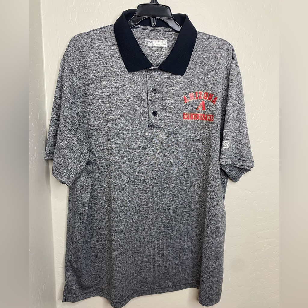 Arizona Dimondbacks True Fan Genuine Merchandise Golf Polo Size Xl